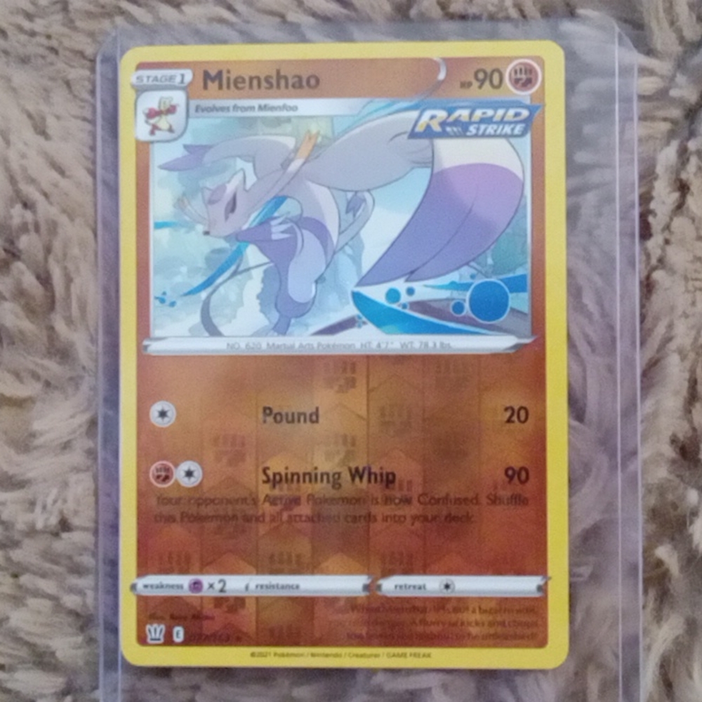 Mienshao holographic 077/163 near mint